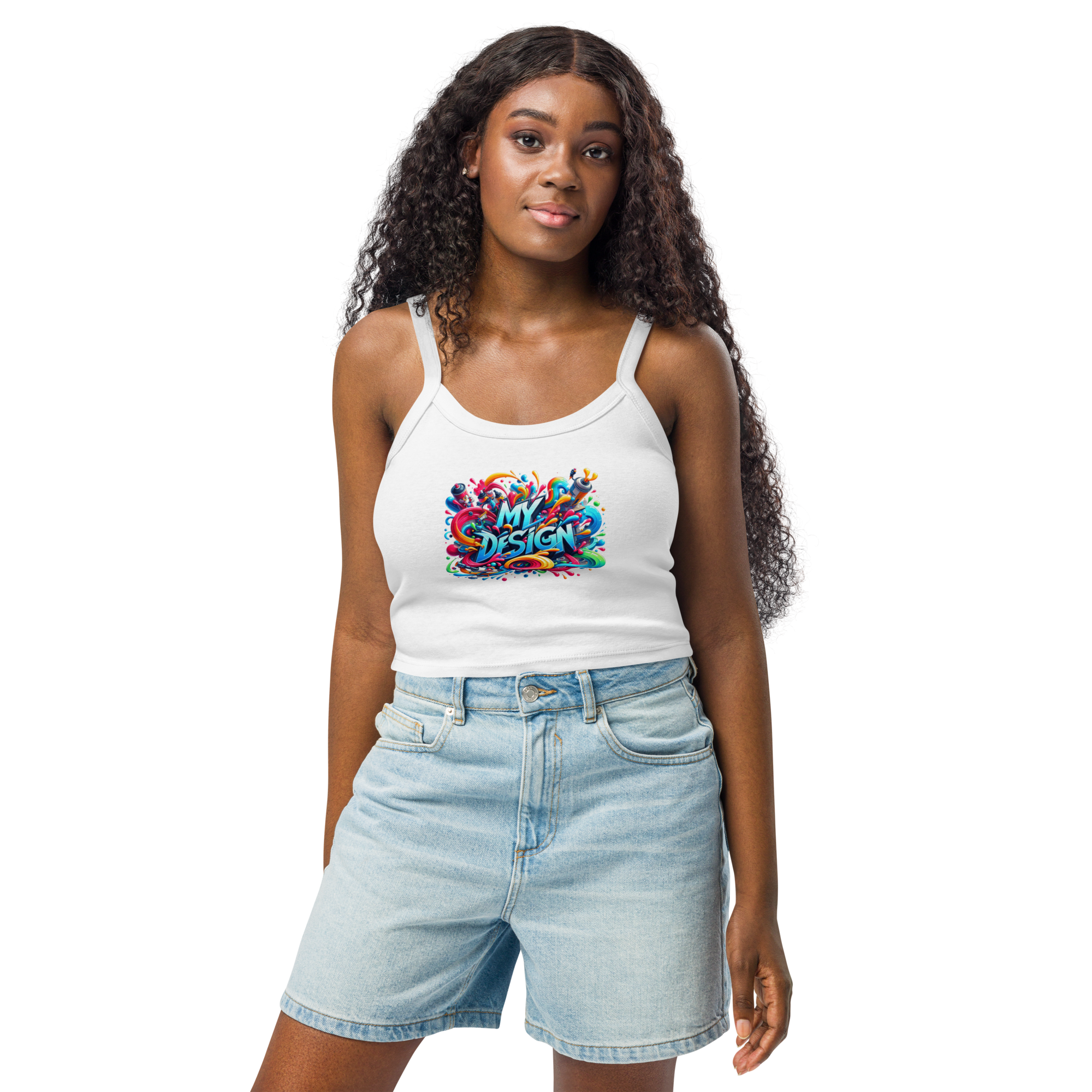 Micro-Rib Tank Top - Image 3