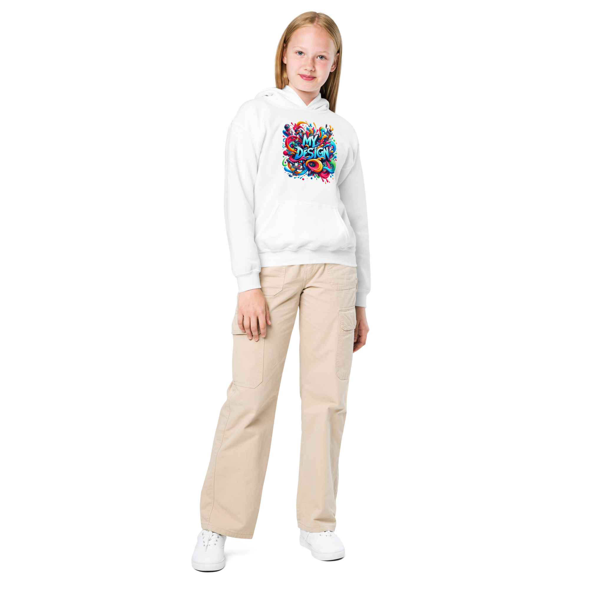 Youth: Heavy Blend Hoodie - Image 4