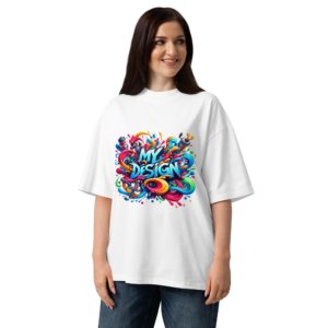 Premium Oversized High Neck Tee